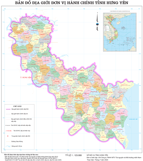 Bản đồ hành chính Phường Sơn Nam