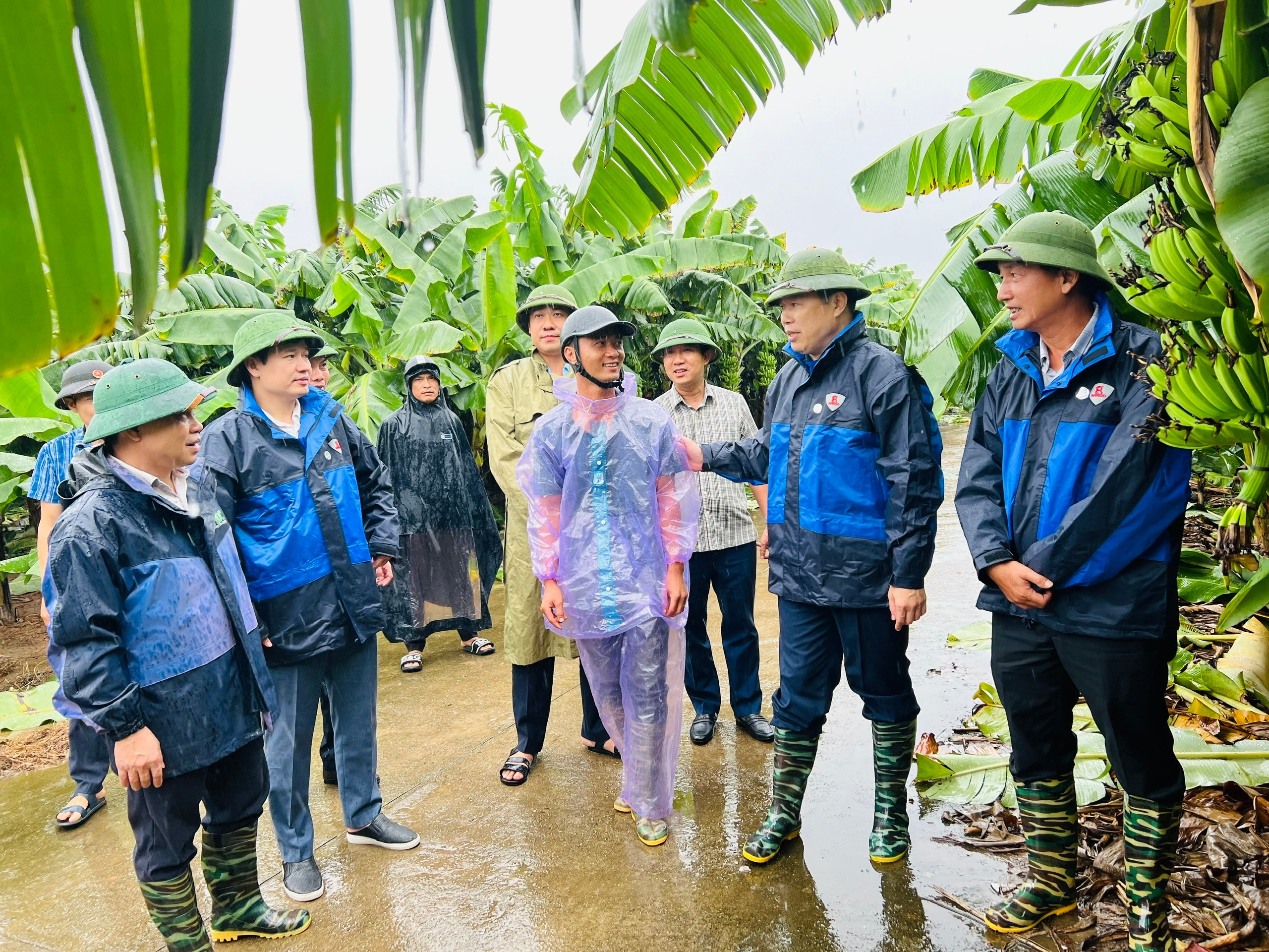 Đồng chí Phó Bí thư thường trực tỉnh ủy Hưng Yên – Trần Quốc Toản kiểm tra công tác ứng phó với bão số 3( WIPHA)