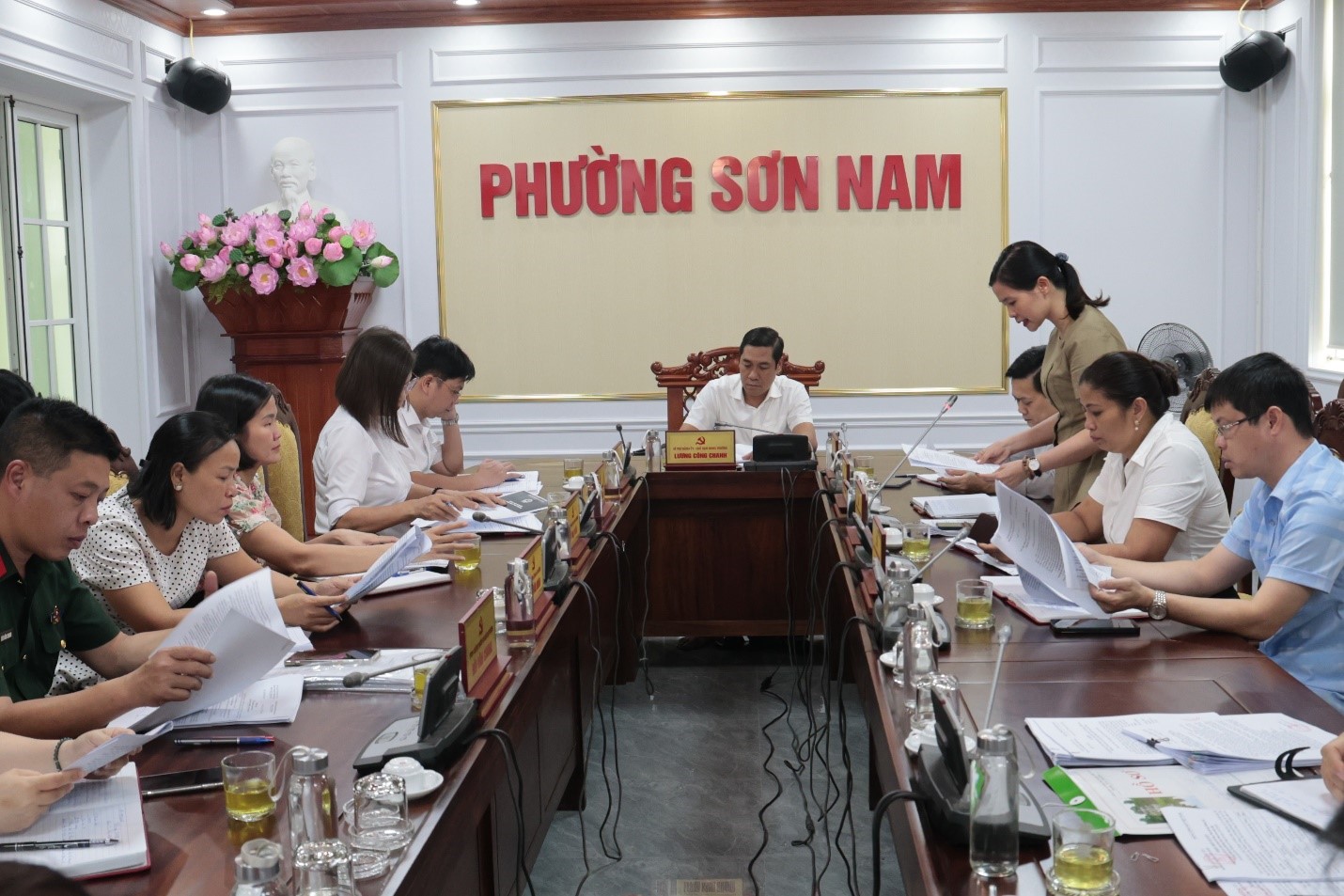 Hội nghị Ban Chấp hành Đảng bộ phường Sơn Nam lần thứ 25, khóa I, nhiệm kỳ 2025 - 2030