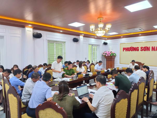 Hội nghị Ban Chấp hành Đảng bộ phường Sơn Nam lần thứ 25, khóa I, nhiệm kỳ 2025 - 2030