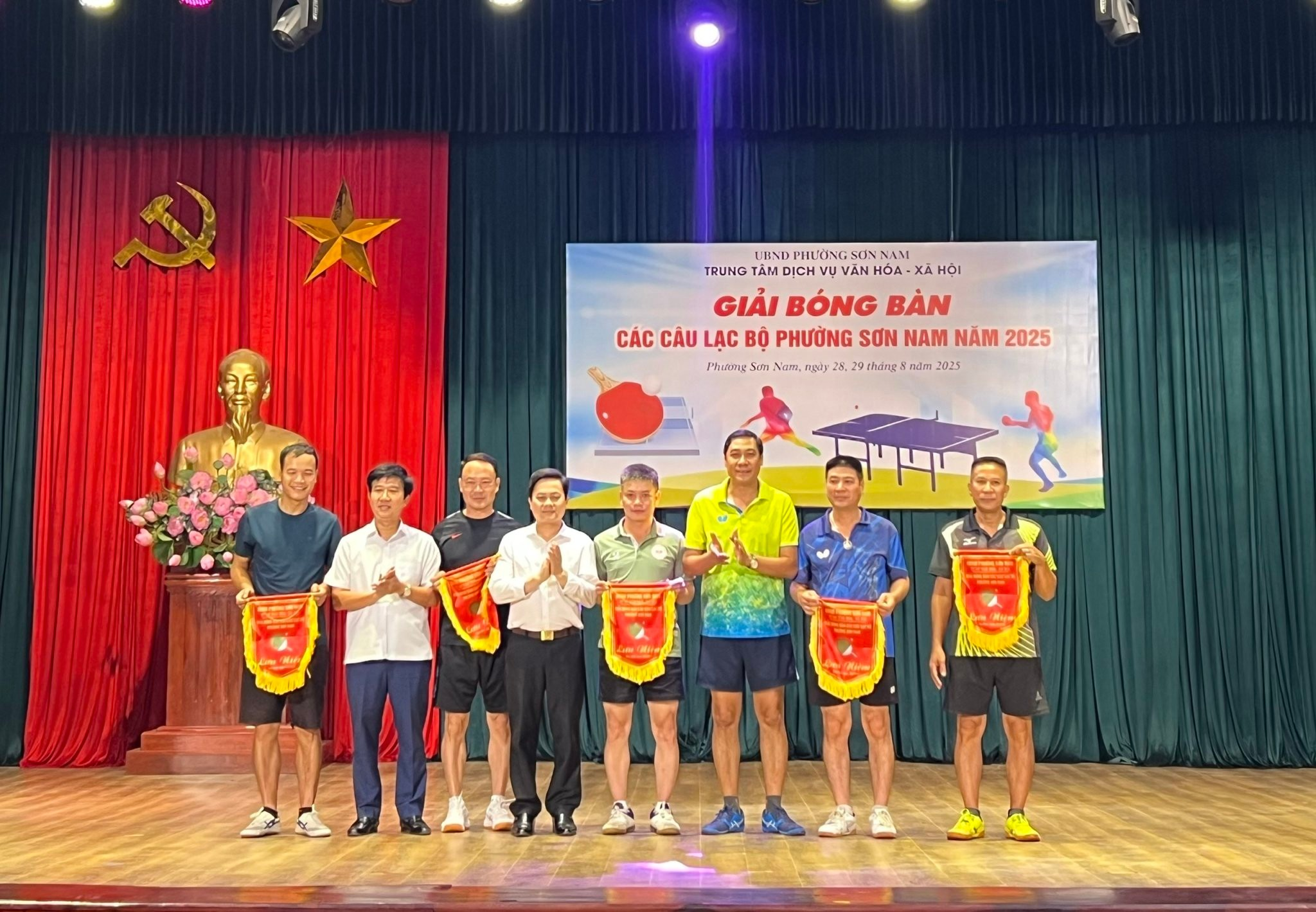 Giải Bóng bàn các Câu lạc bộ phường Sơn Nam năm 2025