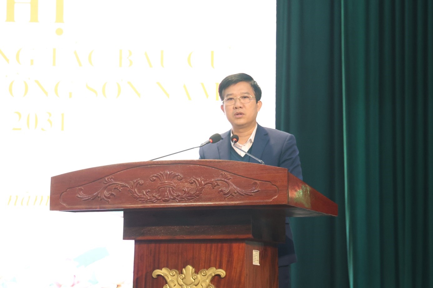 Phường Sơn Nam tổ chức hội nghị tập huấn triển khai công tác bầu cử đại biểu Hội đồng nhân dân phường nhiệm kỳ 2026 - 2031