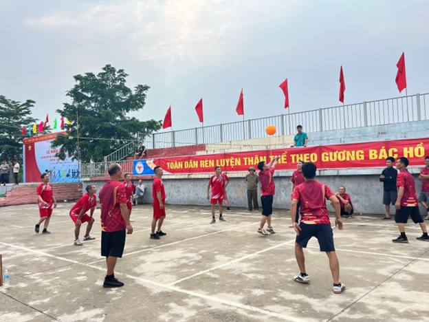 Giải bóng chuyền hơi Đại hội Thể dục Thể thao phường Sơn Nam lần thứ I, năm 2026 thành công tốt đẹp