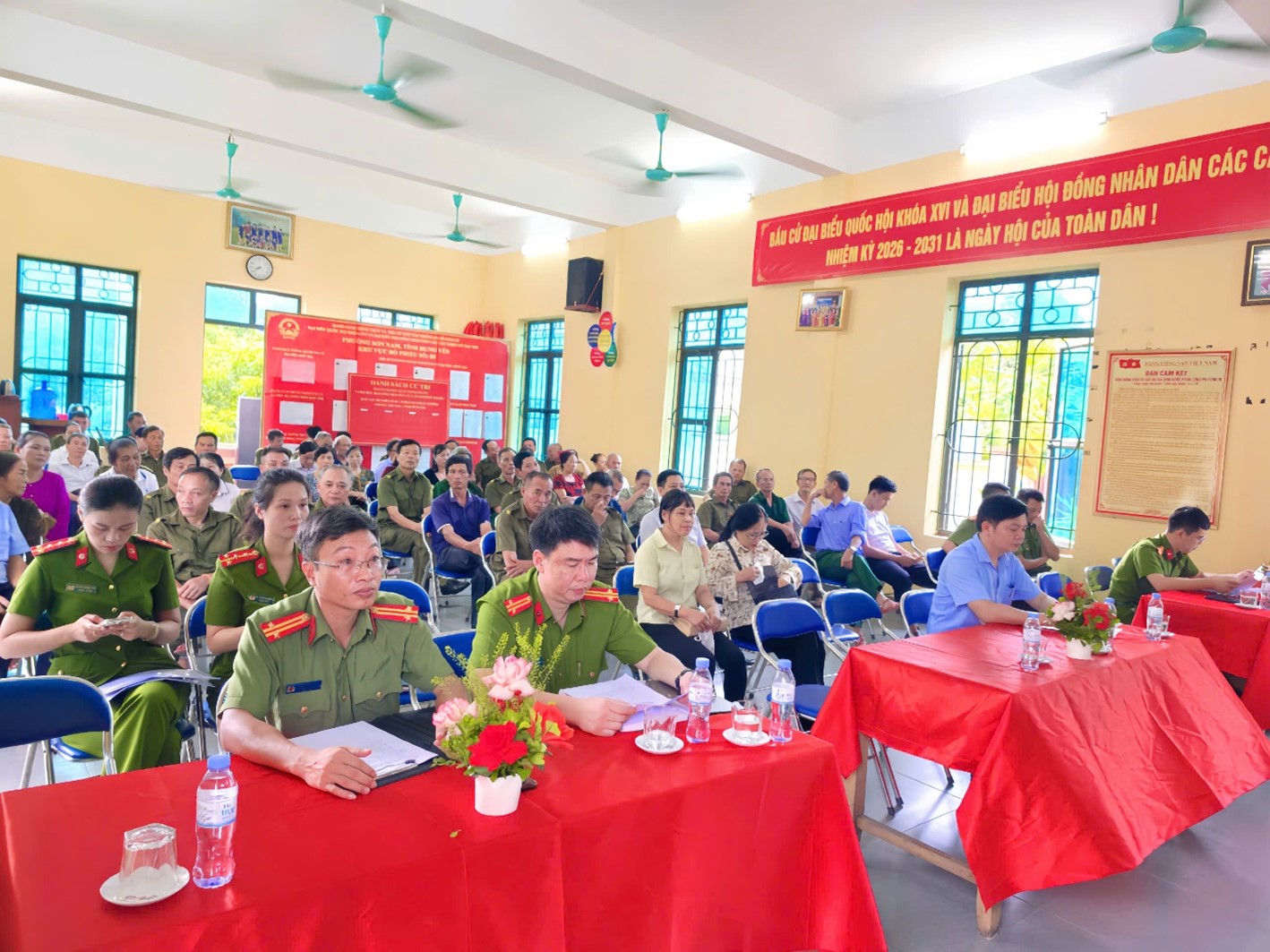 Công an phường Sơn Nam tổ chức Hội nghị “Công an lắng nghe ý kiến Nhân dân” năm 2026