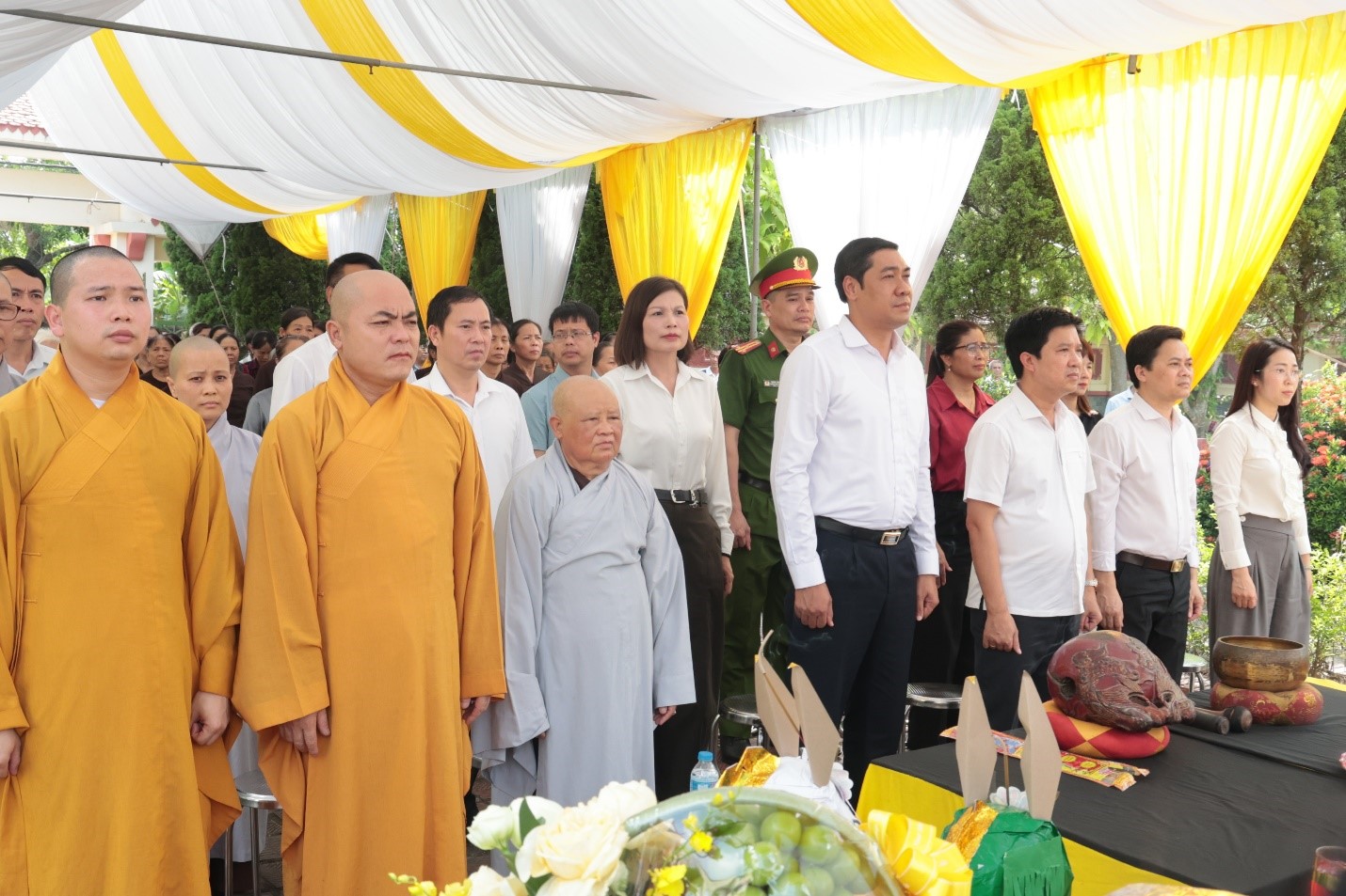 Phường Sơn Nam tổ chức Lễ cầu siêu và thắp nến tri ân kỷ niệm 79 năm ngày thương binh – liệt sĩ (27/7/1947 – 27/7/2026)