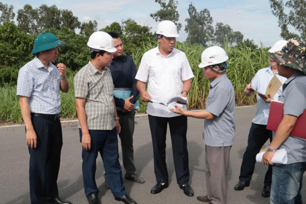 Lãnh đạo phường Sơn Nam kiểm tra tiến độ triển khai các dự án bằng nguồn vốn đầu tư công năm 2026