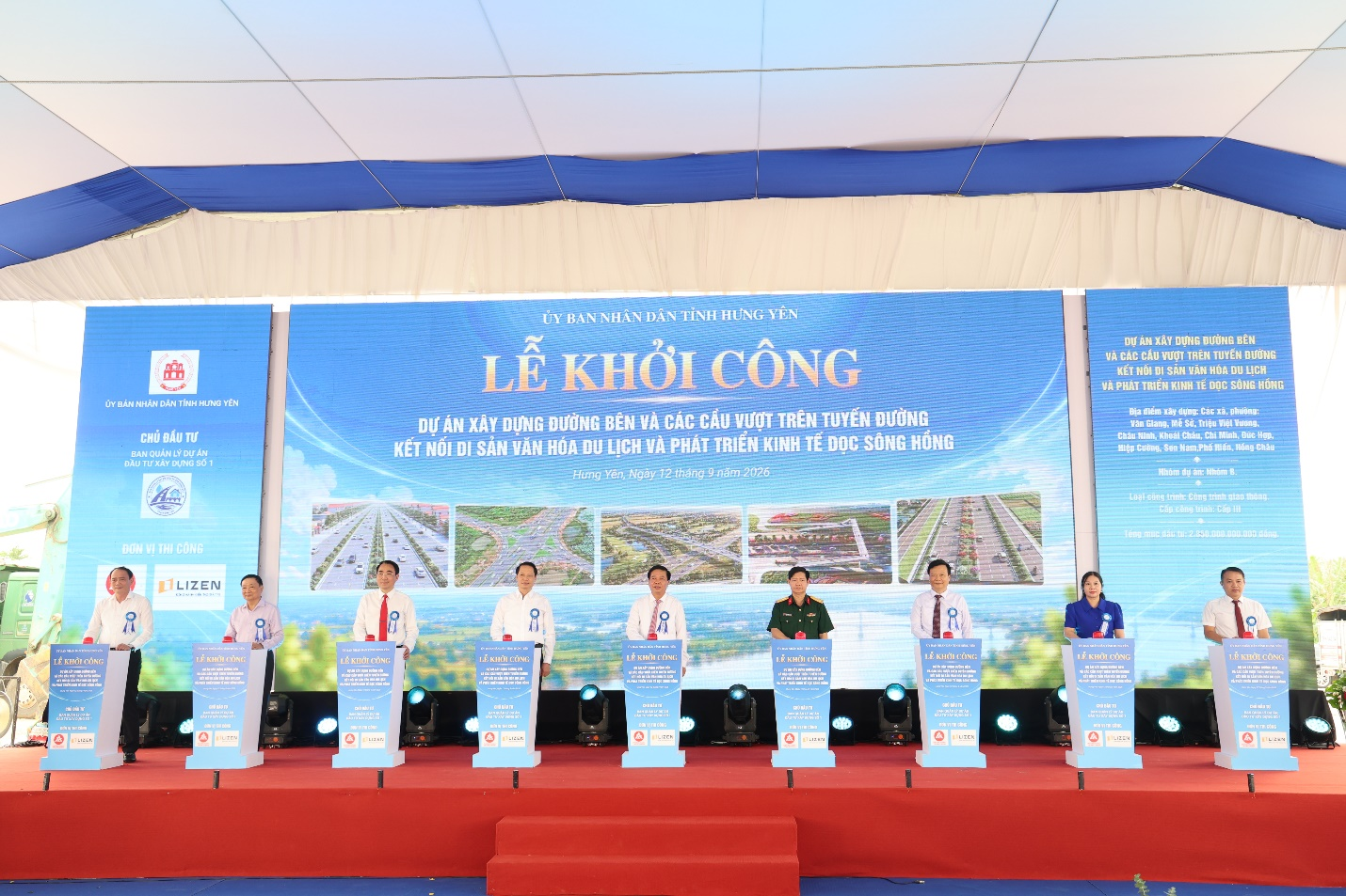 Khởi công dự án đường bên và các cầu vượt trên tuyến đường kết nối di sản