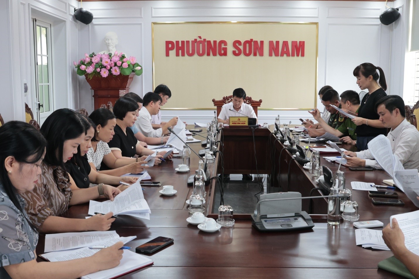 Phường Sơn Nam triển khai Đề án sắp xếp các cơ sở giáo dục công lập trên địa bàn
