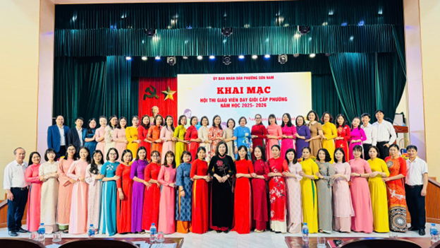 Phường Sơn Nam Khai mạc Hội thi giáo viên dạy giỏi năm học 2025 – 2026