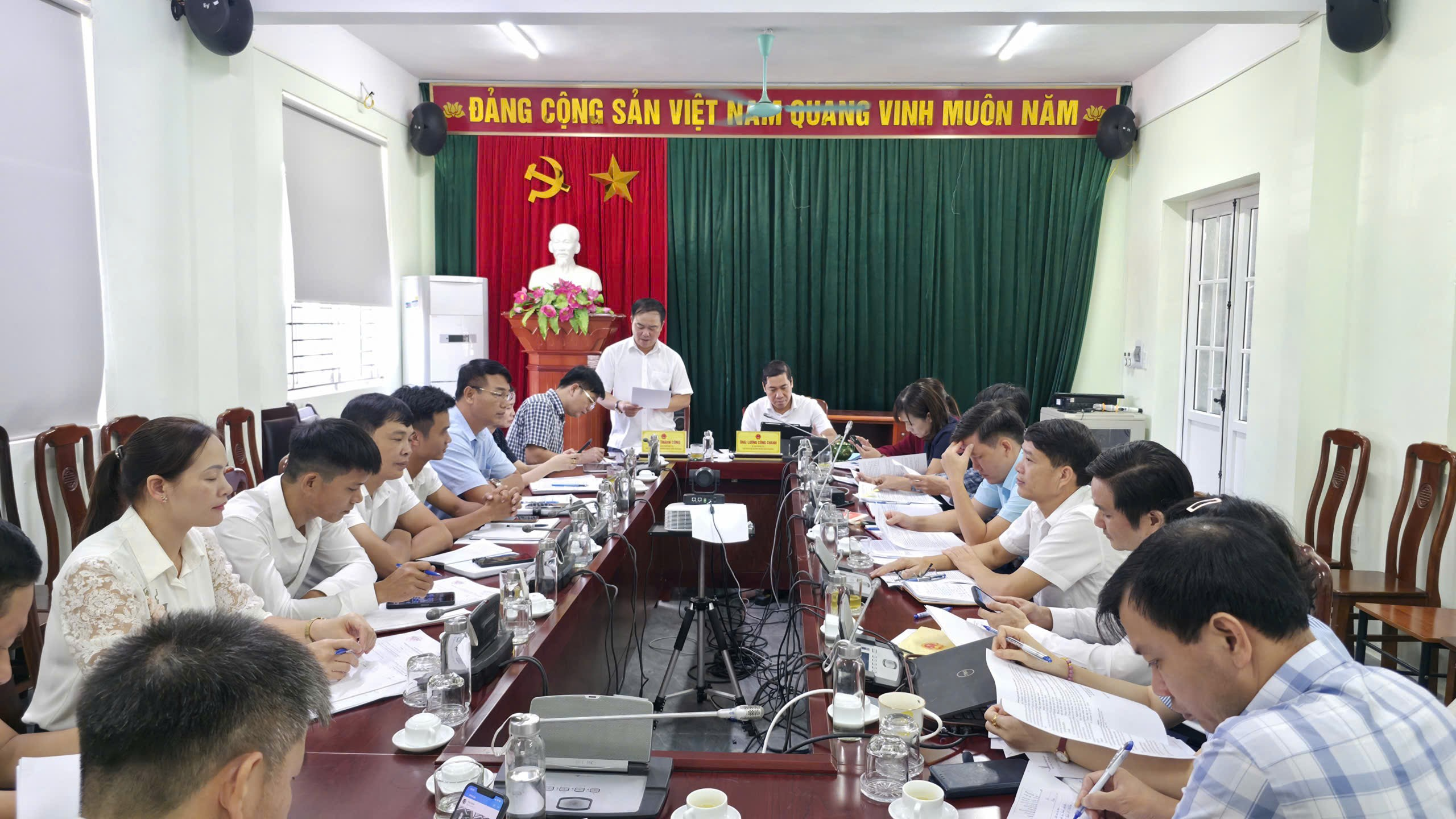 Phường Sơn Nam tổ chức hội nghị giao ban Thường trực Hội đồng nhân phường