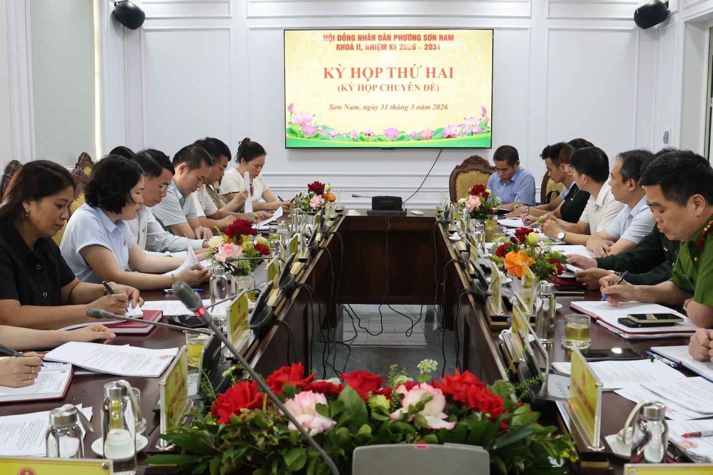 Kỳ họp thứ Hai, Hội đồng nhân dân phường Sơn Nam khoá II, nhiệm kỳ  2026 – 2031