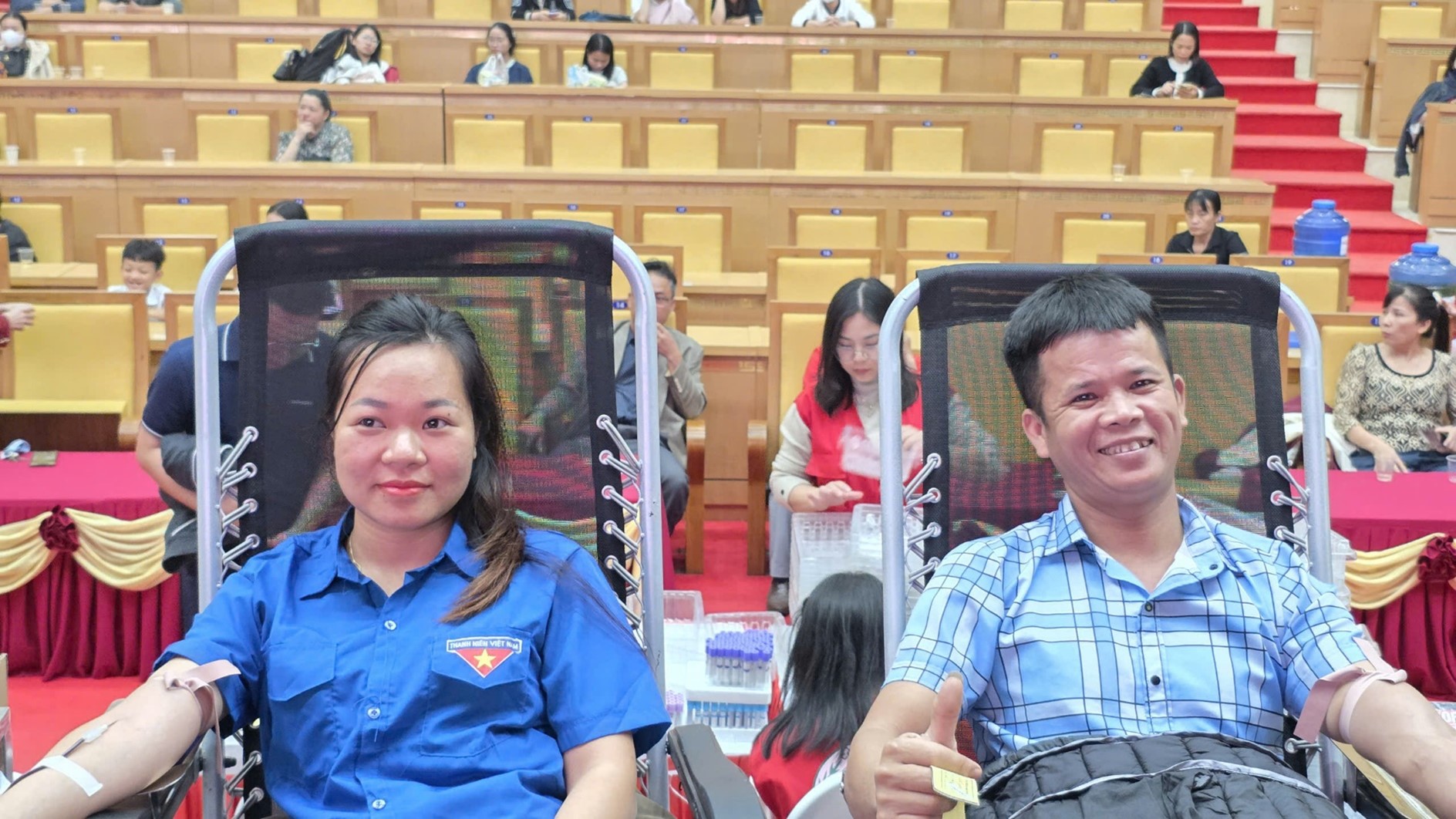 ❤️ Gần 200 tình nguyện viên phường Sơn Nam tham gia “Ngày hội hiến máu – Nghĩa tình mùa thu” năm 2025 ❤️
