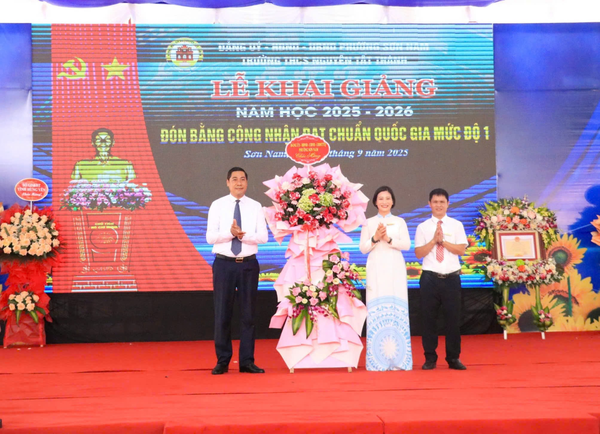 Tưng bừng Lễ khai giảng năm học mới tại các trường học trên địa bàn phường Sơn Nam