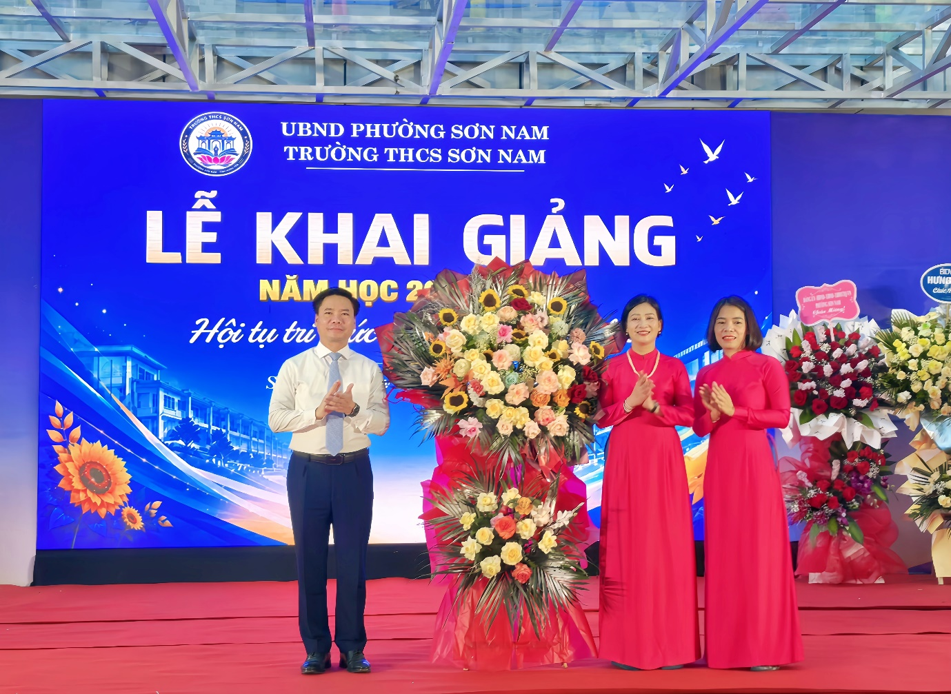 Các trường học trên địa bàn phường Sơn Nam tưng bừng khai giảng năm học 2026-2027
