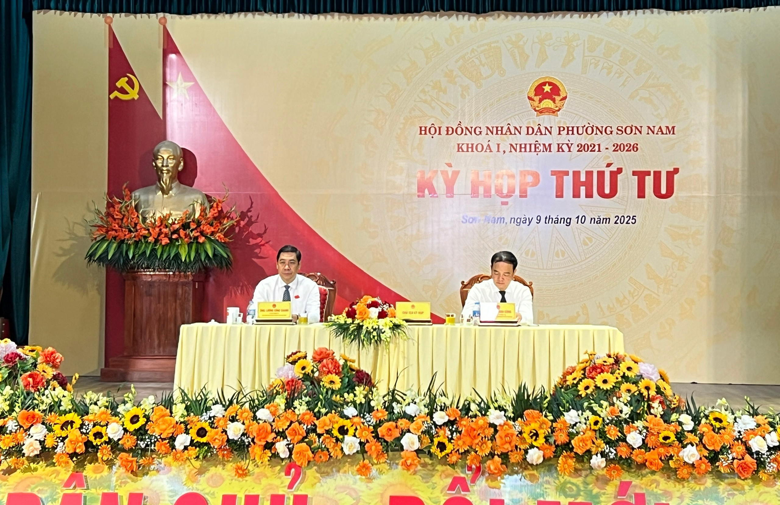 Kỳ họp thứ tư, Hội đồng nhân dân phường Sơn Nam khóa I, nhiệm kỳ 2021 – 2026