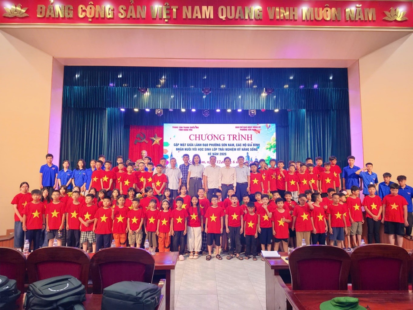Phường Sơn Nam đồng hành cùng chương trình “Tập làm nông dân” trong lớp Trải nghiệm kỹ năng sống hè 2026