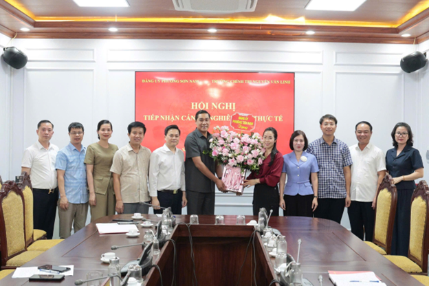 Phường Sơn Nam tiếp nhận cán bộ nghiên cứu thực tế tại địa phương