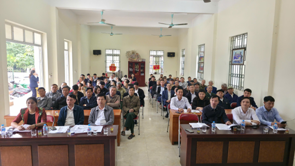 Hội nghị tiếp xúc cử tri giữa Tổ đại biểu hội đồng nhân dân phường Sơn Nam – Tổ số 5, số 6 với cử tri của xã Phú Cường ( cũ)