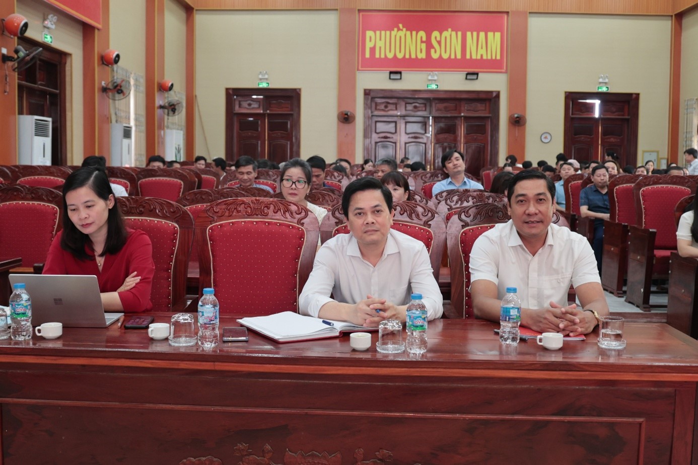 Đảng ủy phường Sơn Nam tổ chức Hội nghị quán triệt, triển khai thực hiện các Quy định của Bộ Chính trị về phòng, chống tham nhũng, lãng phí, tiêu cực và Quy chế phối hợp giữa Ban Nội chính Tỉnh ủy với các Đảng ủy xã, phường