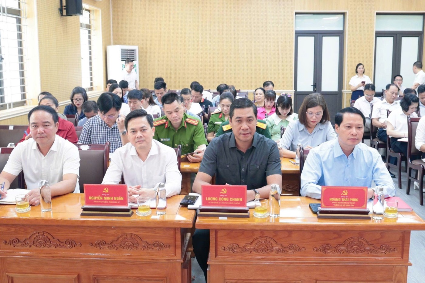 Hội nghị Ban Chấp hành Đảng bộ phường Sơn Nam (mở rộng) cho ý kiến đối với dự thảo Đề án sắp xếp, tổ chức lại tổ dân phố