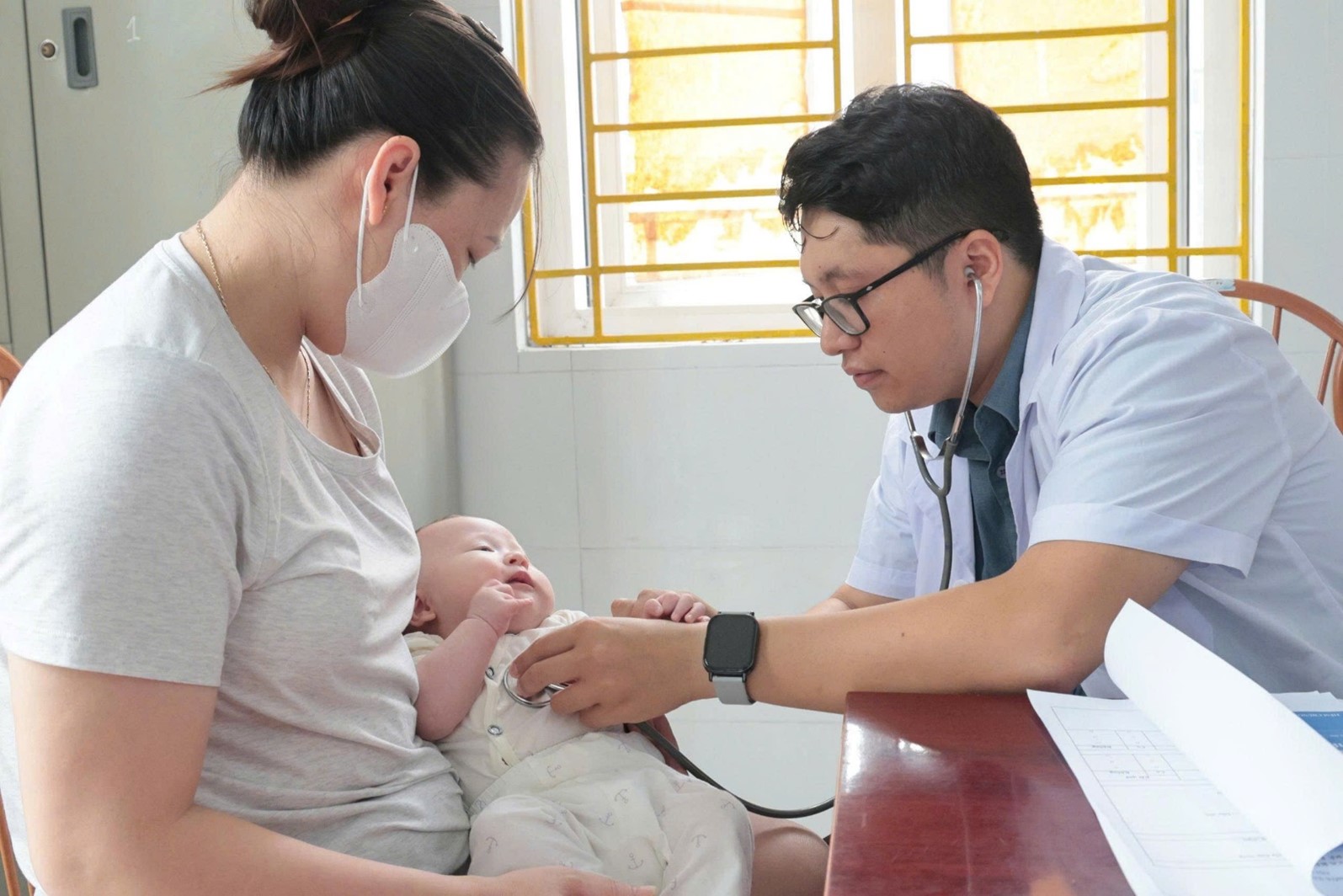 Phường Sơn Nam triển khai tiêm chủng mở rộng định kỳ tháng 8/2026