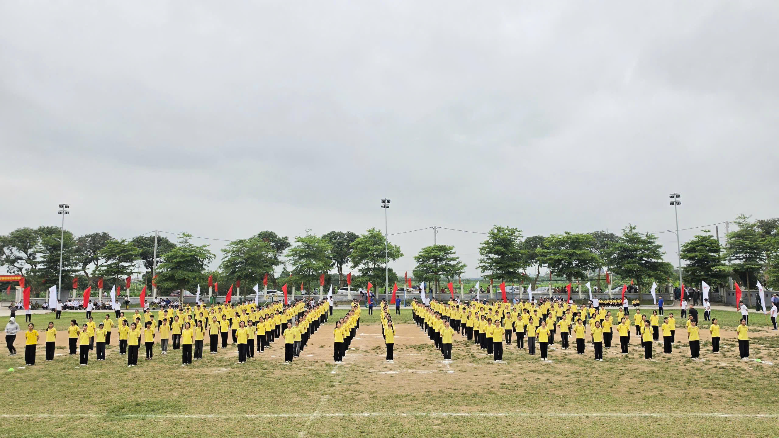 Phường Sơn Nam tổ chức tổng duyệt Lễ khai mạc Đại hội Thể dục, thể thao lần thứ I - năm 2026