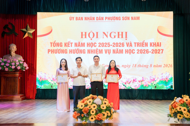 Phường Sơn Nam tổng kết năm học 2025-2026