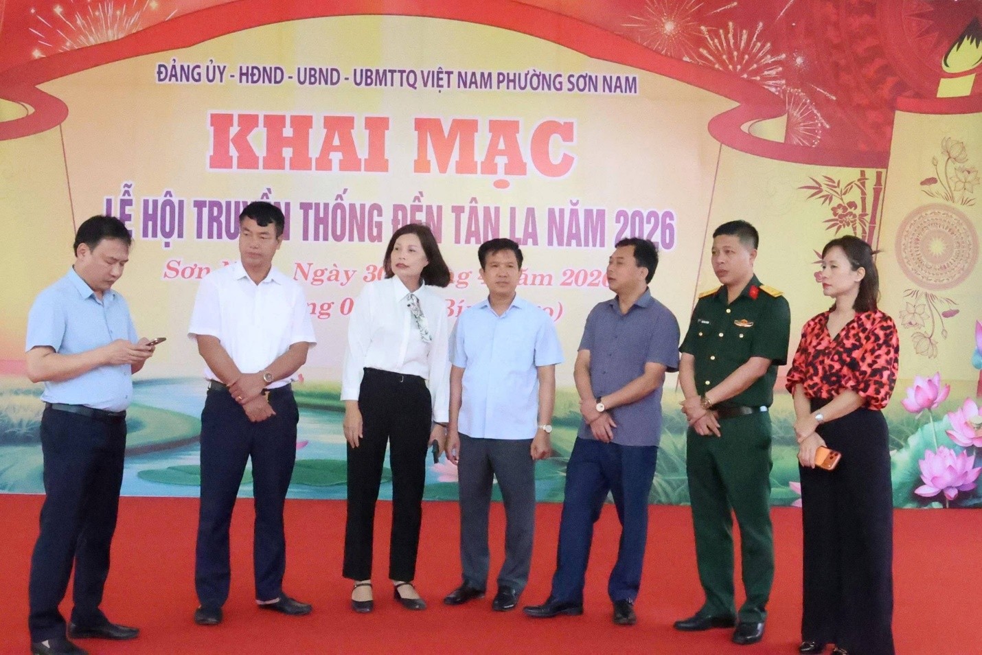 Phường Sơn Nam sẵn sàng cho Lễ hội truyền thống Đền Tân La năm 2026