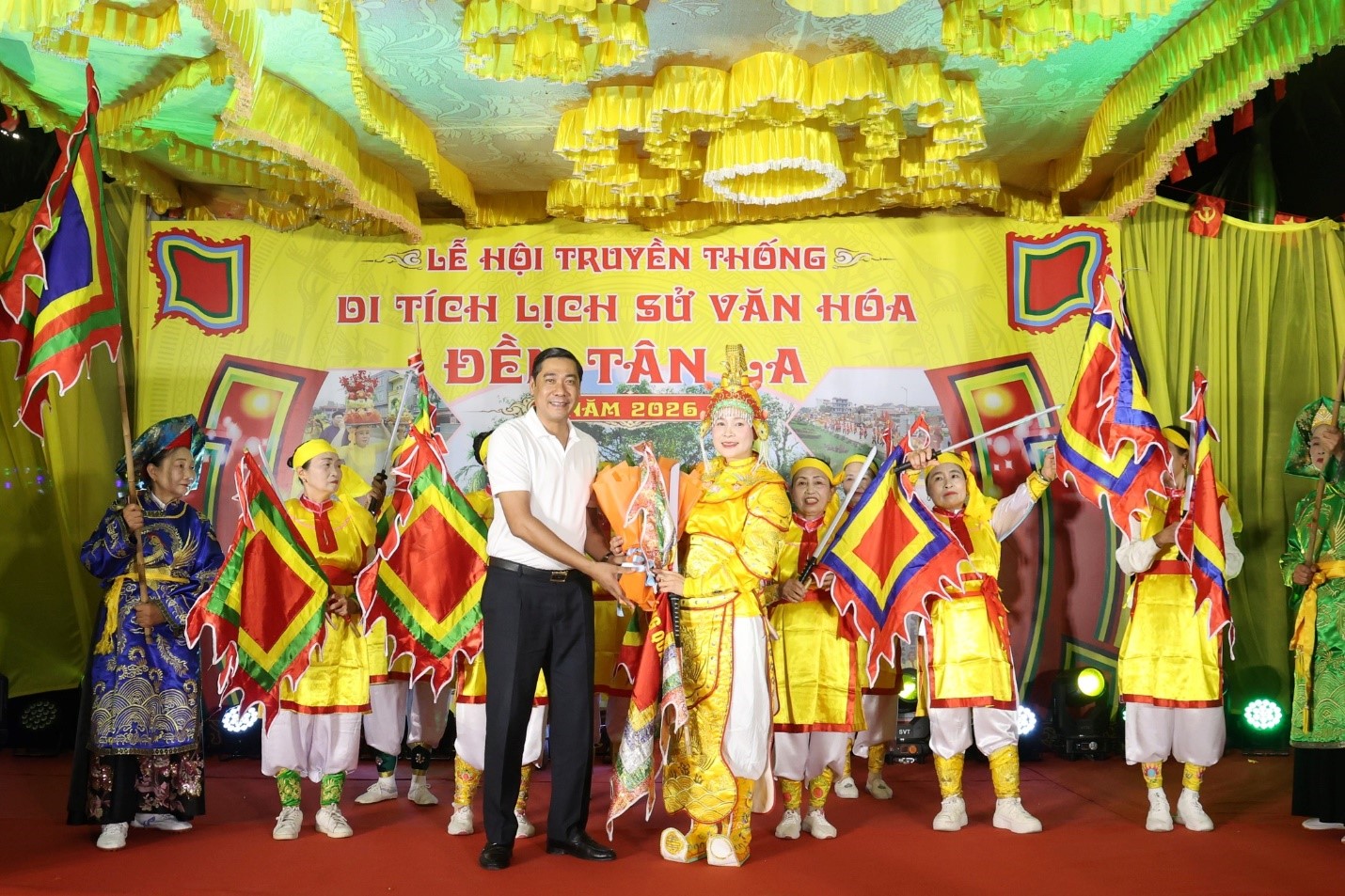 Chương trình nghệ thuật chào mừng Lễ hội truyền thống Đền Tân La năm 2026