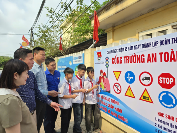 Sơn Nam: Dấu ấn công trình thanh niên chào mừng kỷ niệm 95 năm Ngày thành lập Đoàn TNCS Hồ Chí Minh