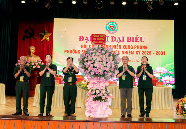 Đại hội đại biểu Hội Cựu Thanh niên xung phong (TNXP) phường Sơn Nam lần thứ I, nhiệm kỳ 2026 - 2031